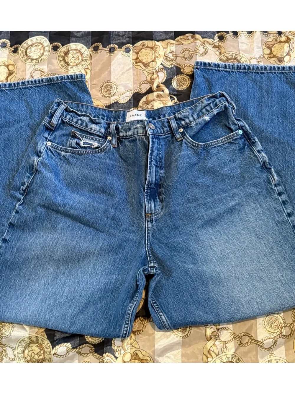 Frame | barrel jeans